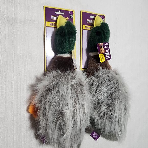 migrator mallard multipet dog toy lot of two - Picture 2 of 5